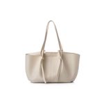 Fashion, accesorii si bijuterii - Femei - Accesorii femei - Genti si rucsacuri femei - Geantă de umăr Lucky Bees, piele, 12 x 48 x 25 cm, crem, 946VNC1327 - Infinity.ro