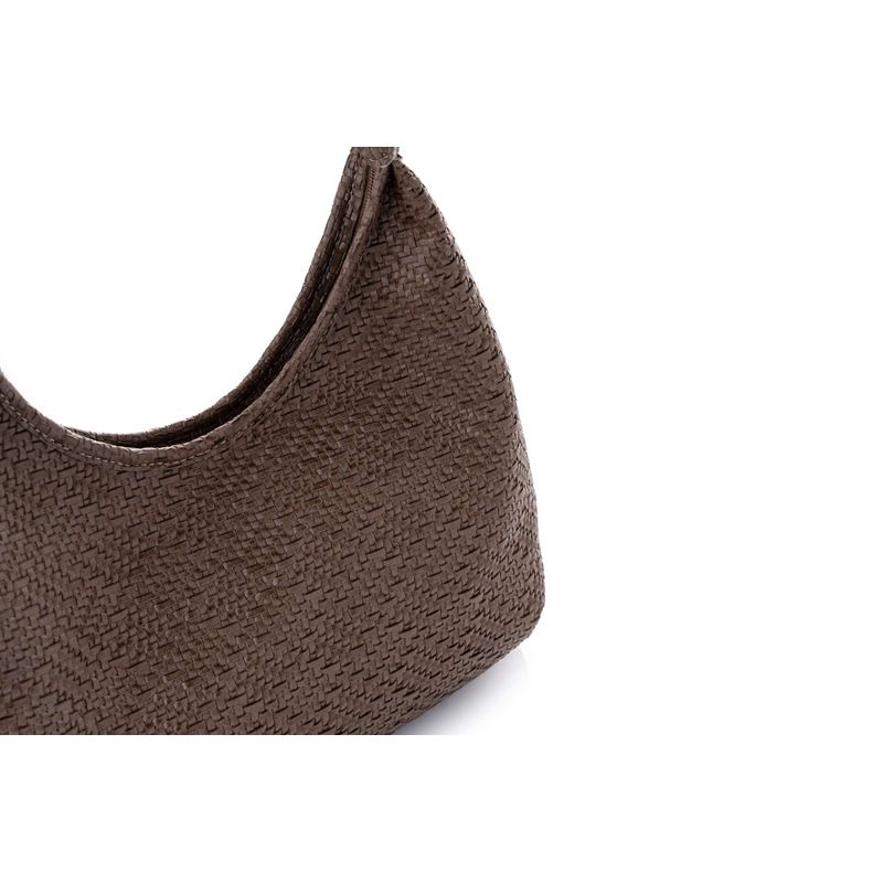 Fashion, accesorii si bijuterii - Femei - Accesorii femei - Genti si rucsacuri femei - Geantă de umăr Lucky Bees, piele, 11 x 40 x 18 cm, maro, 671LKB2106 - Infinity.ro