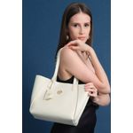 Fashion, accesorii si bijuterii - Femei - Accesorii femei - Genti si rucsacuri femei - Geantă de umăr Lucky Bees, piele, 12 x 34 x 24 cm, bej, 456ZYM2250 - Infinity.ro