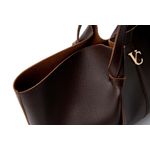 Fashion, accesorii si bijuterii - Femei - Accesorii femei - Genti si rucsacuri femei - Geantă de umăr Lucky Bees, piele, 12 x 48 x 25 cm, maro, 946VNC1326 - Infinity.ro