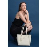 Fashion, accesorii si bijuterii - Femei - Accesorii femei - Genti si rucsacuri femei - Geantă de umăr Lucky Bees, piele, 12 x 34 x 24 cm, bej, 456ZYM2250 - Infinity.ro