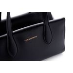 Fashion, accesorii si bijuterii - Femei - Accesorii femei - Genti si rucsacuri femei - Geantă de umăr Lucky Bees, piele, 17 x 31 x 19 cm, negru, 946VNC1333 - Infinity.ro