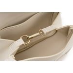 Fashion, accesorii si bijuterii - Femei - Accesorii femei - Genti si rucsacuri femei - Geantă Lucky Bees, piele, 9 x 19 x 15 cm, crem, 946VNC1122 - Infinity.ro