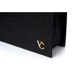 Fashion, accesorii si bijuterii - Femei - Accesorii femei - Genti si rucsacuri femei - Tote bag Lucky Bees, piele, 15 x 38 x 30 cm, negru, 946VNC1353 - Infinity.ro