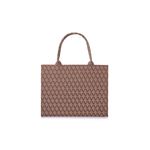 Fashion, accesorii si bijuterii - Femei - Accesorii femei - Genti si rucsacuri femei - Tote bag Lucky Bees, piele, 15 x 38 x 30 cm, bej-cenușiu, 946VNC1367 - Infinity.ro
