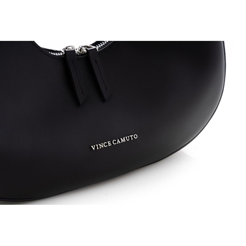 Fashion, accesorii si bijuterii - Femei - Accesorii femei - Genti si rucsacuri femei - Geantă de umăr Lucky Bees, piele, 8 x 32 x 26 cm, negru, 946VNC1103 - Infinity.ro