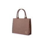 Fashion, accesorii si bijuterii - Femei - Accesorii femei - Genti si rucsacuri femei - Tote bag Lucky Bees, piele, 15 x 38 x 30 cm, bej-cenușiu, 946VNC1367 - Infinity.ro