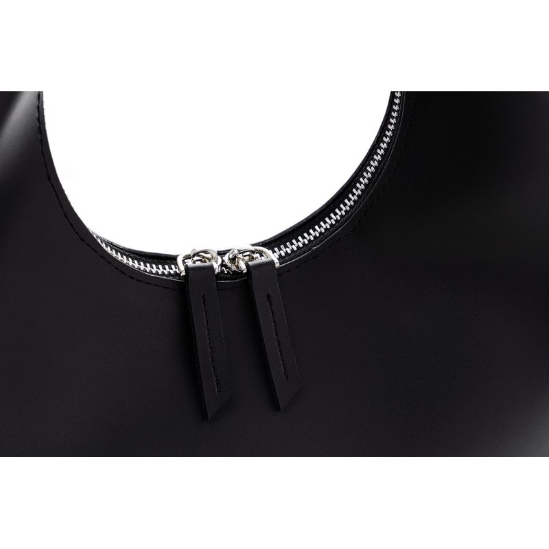 Fashion, accesorii si bijuterii - Femei - Accesorii femei - Genti si rucsacuri femei - Geantă de umăr Lucky Bees, piele, 8 x 32 x 26 cm, negru, 946VNC1103 - Infinity.ro
