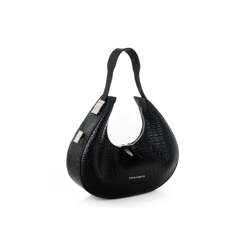 Fashion, accesorii si bijuterii - Femei - Accesorii femei - Genti si rucsacuri femei - Geantă de umăr Lucky Bees, piele, 8 x 32 x 26 cm, negru, 946VNC1106 - Infinity.ro