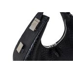 Fashion, accesorii si bijuterii - Femei - Accesorii femei - Genti si rucsacuri femei - Geantă de umăr Lucky Bees, piele, 8 x 32 x 26 cm, negru, 946VNC1106 - Infinity.ro
