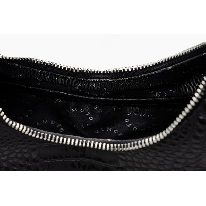 Fashion, accesorii si bijuterii - Femei - Accesorii femei - Genti si rucsacuri femei - Geantă de umăr Lucky Bees, piele, 8 x 32 x 26 cm, negru, 946VNC1106 - Infinity.ro