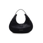 Fashion, accesorii si bijuterii - Femei - Accesorii femei - Genti si rucsacuri femei - Geantă de umăr Lucky Bees, piele, 8 x 32 x 26 cm, negru, 946VNC1106 - Infinity.ro
