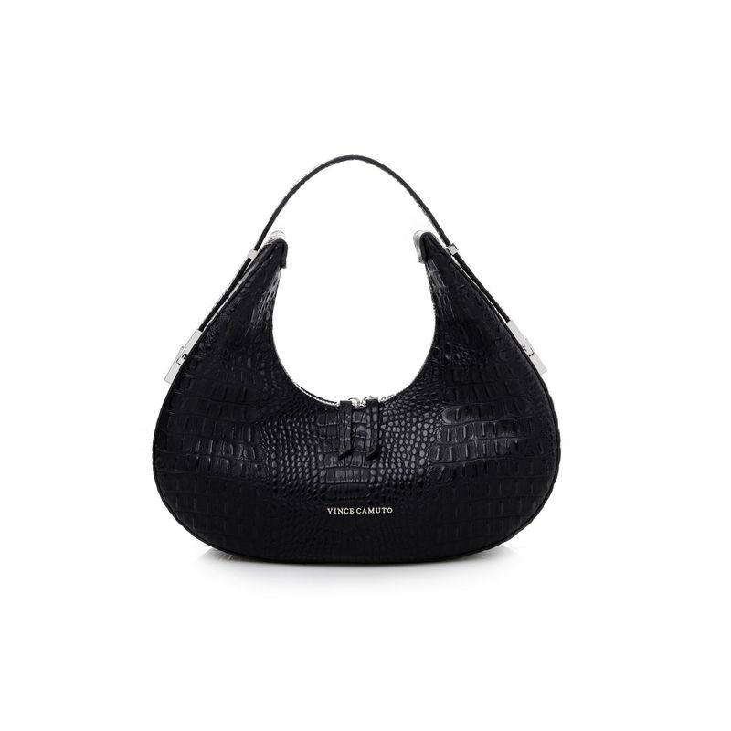 Fashion, accesorii si bijuterii - Femei - Accesorii femei - Genti si rucsacuri femei - Geantă de umăr Lucky Bees, piele, 8 x 32 x 26 cm, negru, 946VNC1106 - Infinity.ro