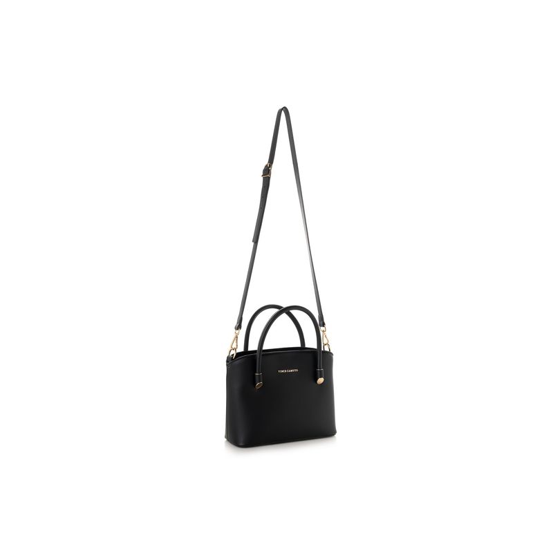 Fashion, accesorii si bijuterii - Femei - Accesorii femei - Genti si rucsacuri femei - Geantă Lucky Bees, piele, 10 x 25 x 20 cm, negru, 946VNC1223 - Infinity.ro