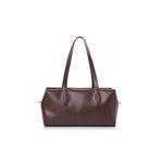 Fashion, accesorii si bijuterii - Femei - Accesorii femei - Genti si rucsacuri femei - Geantă de umăr Lucky Bees, piele, 17 x 31 x 19 cm, chocolate maro, 946VNC1346 - Infinity.ro