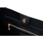 Fashion, accesorii si bijuterii - Femei - Accesorii femei - Genti si rucsacuri femei - Tote bag Lucky Bees, piele, 15 x 35 x 27 cm, negru, 946VNC1301 - Infinity.ro