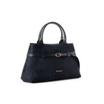 Fashion, accesorii si bijuterii - Femei - Accesorii femei - Genti si rucsacuri femei - Tote bag Lucky Bees, piele, 17 x 40 x 26 cm, negru, 946VNC1312 - Infinity.ro