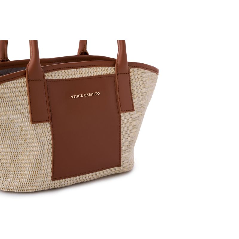 Fashion, accesorii si bijuterii - Femei - Accesorii femei - Genti si rucsacuri femei - Geantă Lucky Bees, piele, 12 x 38 x 38 cm, tan, 946VNC1331 - Infinity.ro