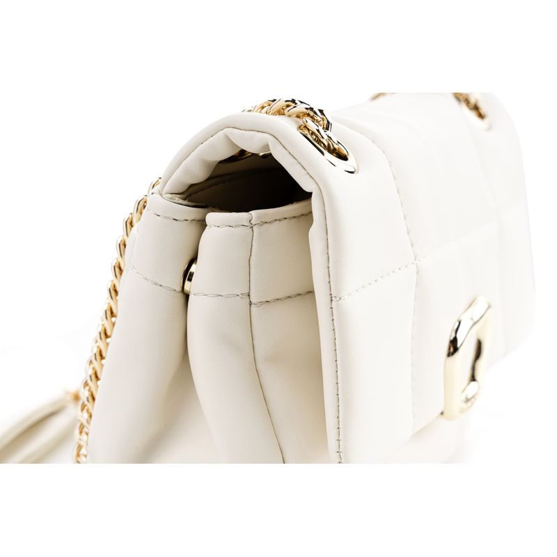 Fashion, accesorii si bijuterii - Femei - Accesorii femei - Genti si rucsacuri femei - Geantă de umăr Lucky Bees, piele, 8 x 20 x 17 cm, crem, 946VNC1113 - Infinity.ro