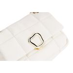 Fashion, accesorii si bijuterii - Femei - Accesorii femei - Genti si rucsacuri femei - Geantă de umăr Lucky Bees, piele, 8 x 20 x 17 cm, crem, 946VNC1113 - Infinity.ro