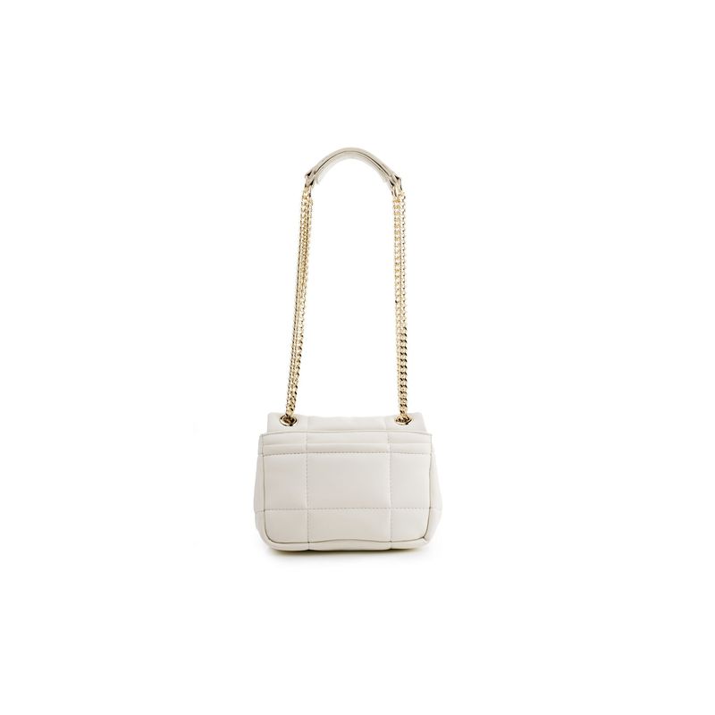 Fashion, accesorii si bijuterii - Femei - Accesorii femei - Genti si rucsacuri femei - Geantă de umăr Lucky Bees, piele, 8 x 20 x 17 cm, crem, 946VNC1113 - Infinity.ro