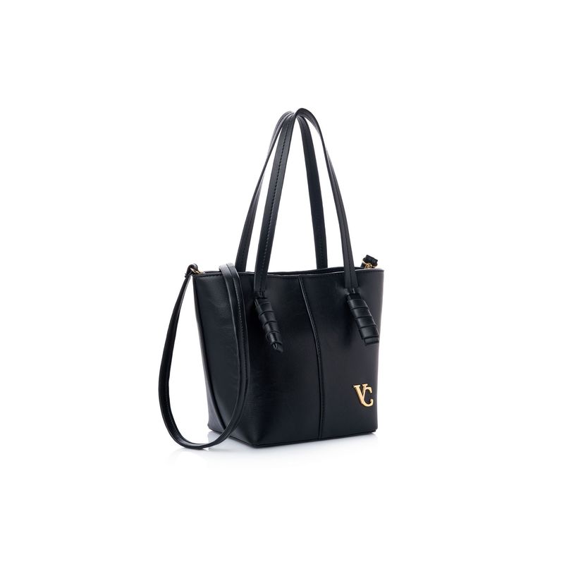 Fashion, accesorii si bijuterii - Femei - Accesorii femei - Genti si rucsacuri femei - Geantă de umăr Lucky Bees, piele, 14 x 30 x 23 cm, negru, 946VNC1320 - Infinity.ro
