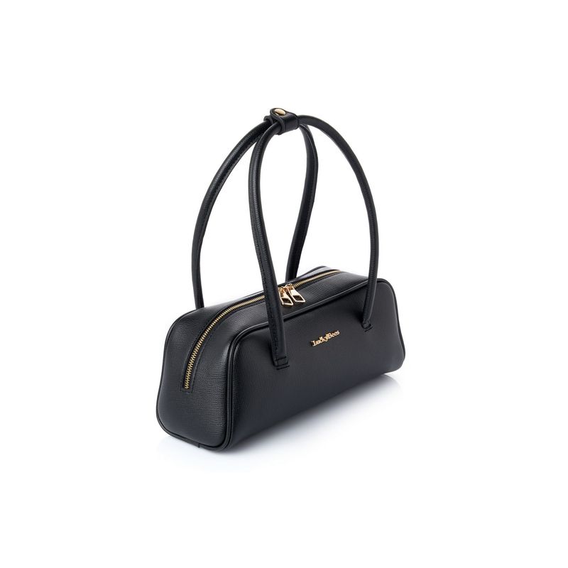 Fashion, accesorii si bijuterii - Femei - Accesorii femei - Genti si rucsacuri femei - Geantă de umăr Lucky Bees, piele, 11 x 33 x 13 cm, negru, 671LKB2223 - Infinity.ro
