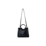 Fashion, accesorii si bijuterii - Femei - Accesorii femei - Genti si rucsacuri femei - Geantă Lucky Bees, piele, 14 x 22 cm, negru, 946VNC1250 - Infinity.ro