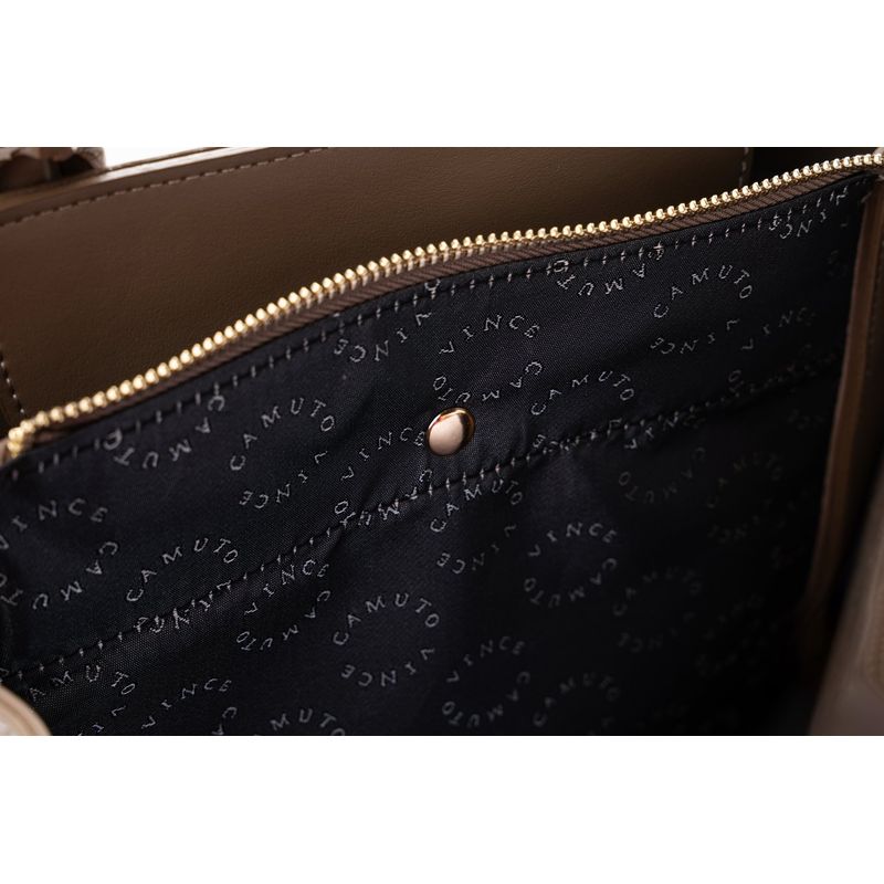 Fashion, accesorii si bijuterii - Femei - Accesorii femei - Genti si rucsacuri femei - Geantă Lucky Bees, piele, 11 x 36 x 26 cm, bej-cenușiu, 946VNC1147 - Infinity.ro
