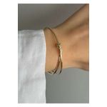 Fashion, accesorii si bijuterii - Femei - Bijuterii femei - Bratari femei - Brățară Heliophilia, alamă, auriu, 600KNS1111 - Infinity.ro