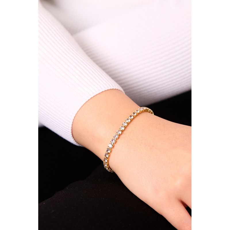 Fashion, accesorii si bijuterii - Femei - Bijuterii femei - Bratari femei - Brățară metal Heliophilia, metal, auriu, 410ELK1770 - Infinity.ro
