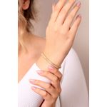 Fashion, accesorii si bijuterii - Femei - Bijuterii femei - Bratari femei - Brățară metal Heliophilia, metal, auriu, 410ELK1771 - Infinity.ro