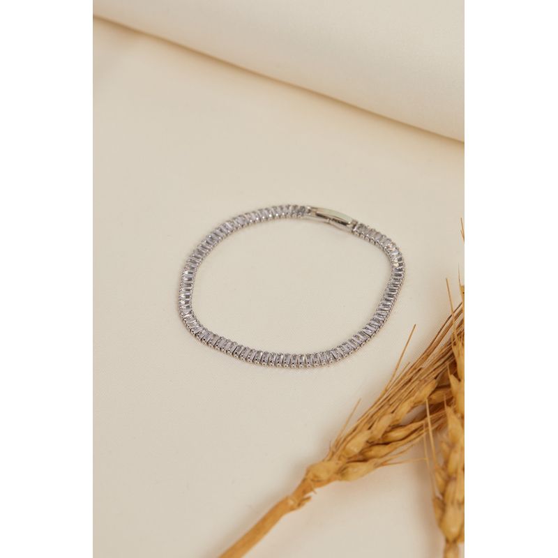Fashion, accesorii si bijuterii - Femei - Bijuterii femei - Bratari femei - Brățară metal Heliophilia, metal, argintiu, 410ELK1734 - Infinity.ro