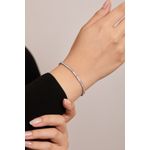 Fashion, accesorii si bijuterii - Femei - Bijuterii femei - Bratari femei - Brățară metal Heliophilia, metal, argintiu, 410ELK1734 - Infinity.ro