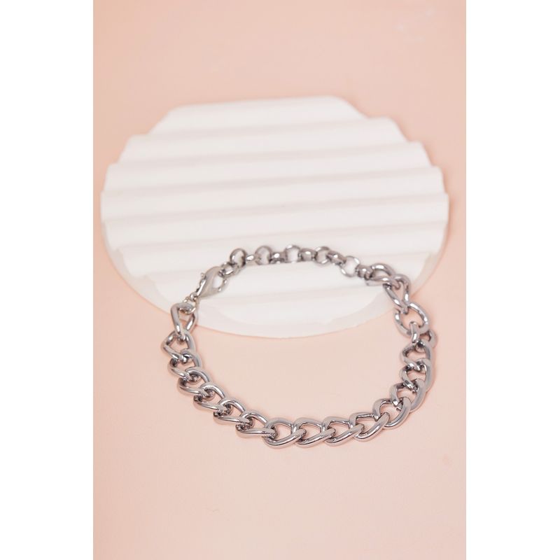 Fashion, accesorii si bijuterii - Femei - Bijuterii femei - Bratari femei - Brățară metal Heliophilia, metal, argintiu, 410ELK1726 - Infinity.ro