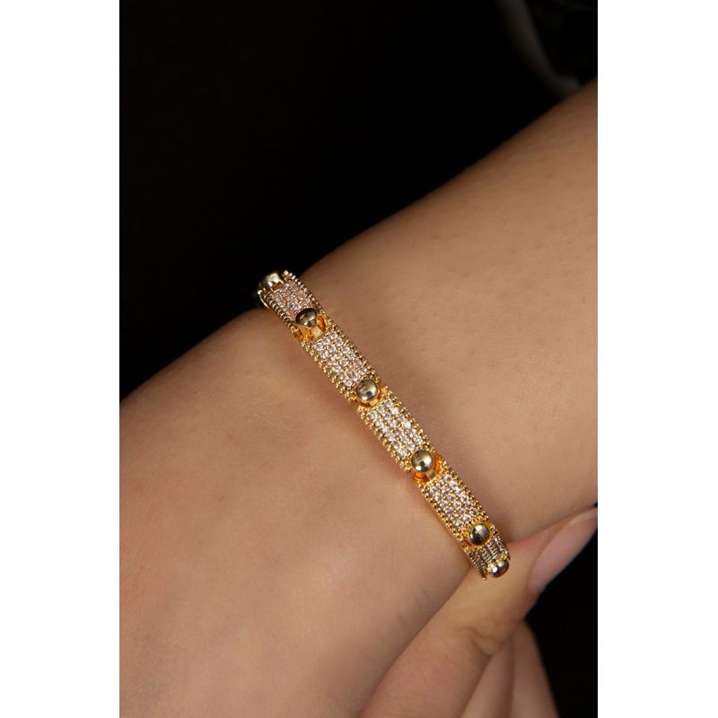 Fashion, accesorii si bijuterii - Femei - Bijuterii femei - Bratari femei - Brățară metal Heliophilia, metal, auriu, 410ELK1716 - Infinity.ro