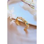 Fashion, accesorii si bijuterii - Femei - Bijuterii femei - Bratari femei - Brățară Heliophilia, alamă, 23 cm, auriu, 511AUR1822 - Infinity.ro