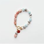 Fashion, accesorii si bijuterii - Femei - Bijuterii femei - Bratari femei - Brățară oțel Heliophilia, oțel inoxidabil, 17 cm, multicolor, 333ORN1165 - Infinity.ro