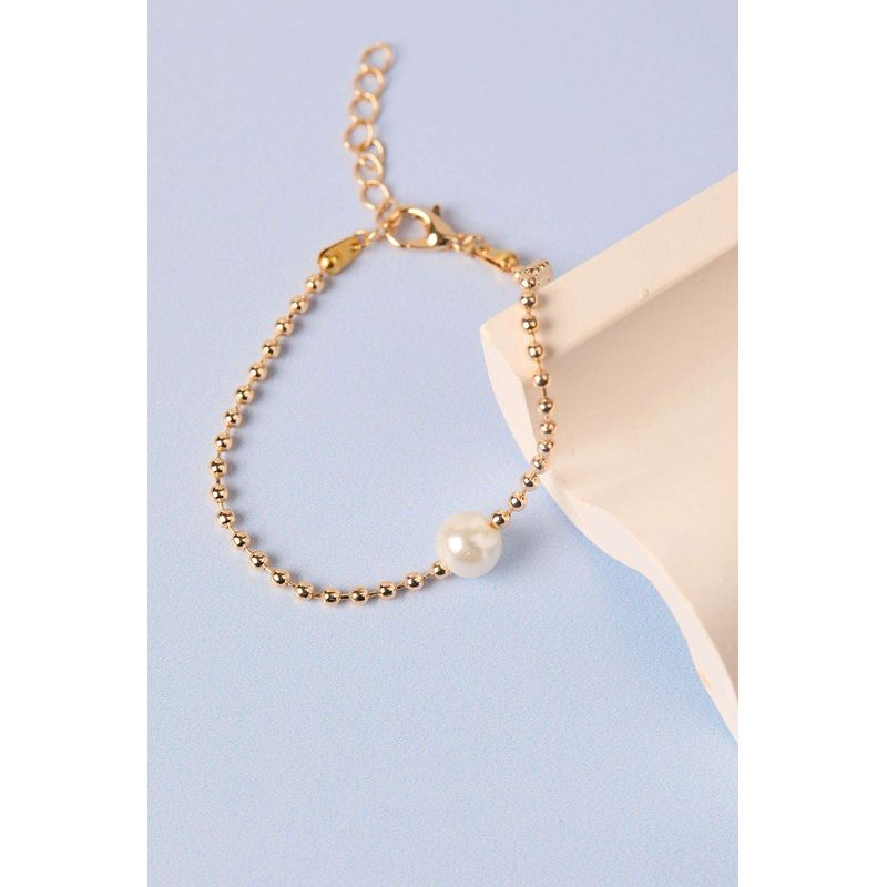 Fashion, accesorii si bijuterii - Femei - Bijuterii femei - Bratari femei - Brățară metal Heliophilia, metal, auriu, 410ELK1772 - Infinity.ro