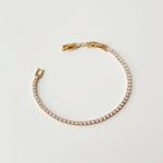 Fashion, accesorii si bijuterii - Femei - Bijuterii femei - Bratari femei - Brățară oțel Heliophilia, oțel inoxidabil, 15 cm, auriu, 426OPL1360 - Infinity.ro