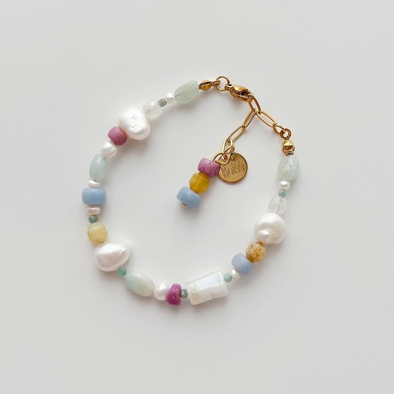 Fashion, accesorii si bijuterii - Femei - Bijuterii femei - Bratari femei - Brățară oțel Heliophilia, oțel inoxidabil, 17 cm, multicolor, 333ORN1172 - Infinity.ro