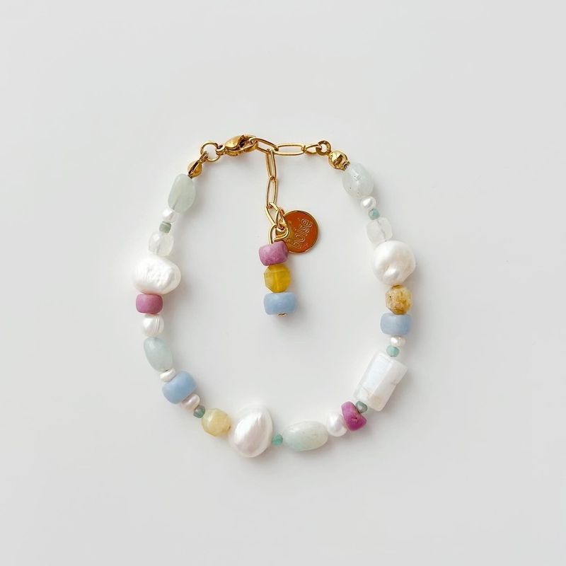 Fashion, accesorii si bijuterii - Femei - Bijuterii femei - Bratari femei - Brățară oțel Heliophilia, oțel inoxidabil, 17 cm, multicolor, 333ORN1172 - Infinity.ro