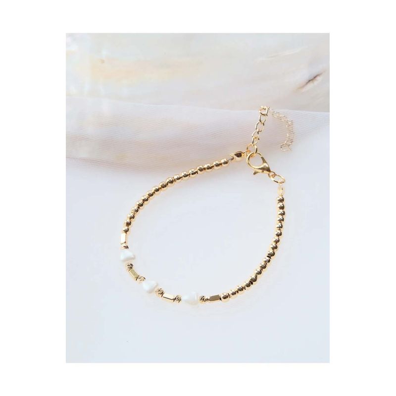 Fashion, accesorii si bijuterii - Femei - Bijuterii femei - Bratari femei - Brățară Heliophilia, alamă, 23 cm, auriu, 511AUR1535 - Infinity.ro