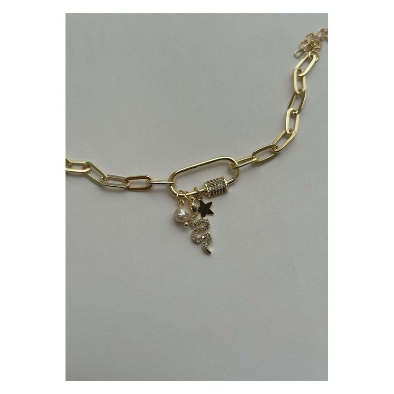 Fashion, accesorii si bijuterii - Femei - Bijuterii femei - Bratari femei - Brățară Heliophilia, alamă, auriu, 600KNS1164 - Infinity.ro