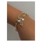 Fashion, accesorii si bijuterii - Femei - Bijuterii femei - Bratari femei - Brățară Heliophilia, alamă, auriu, 600KNS1164 - Infinity.ro