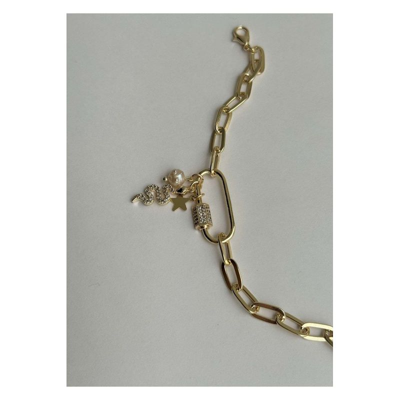 Fashion, accesorii si bijuterii - Femei - Bijuterii femei - Bratari femei - Brățară Heliophilia, alamă, auriu, 600KNS1164 - Infinity.ro