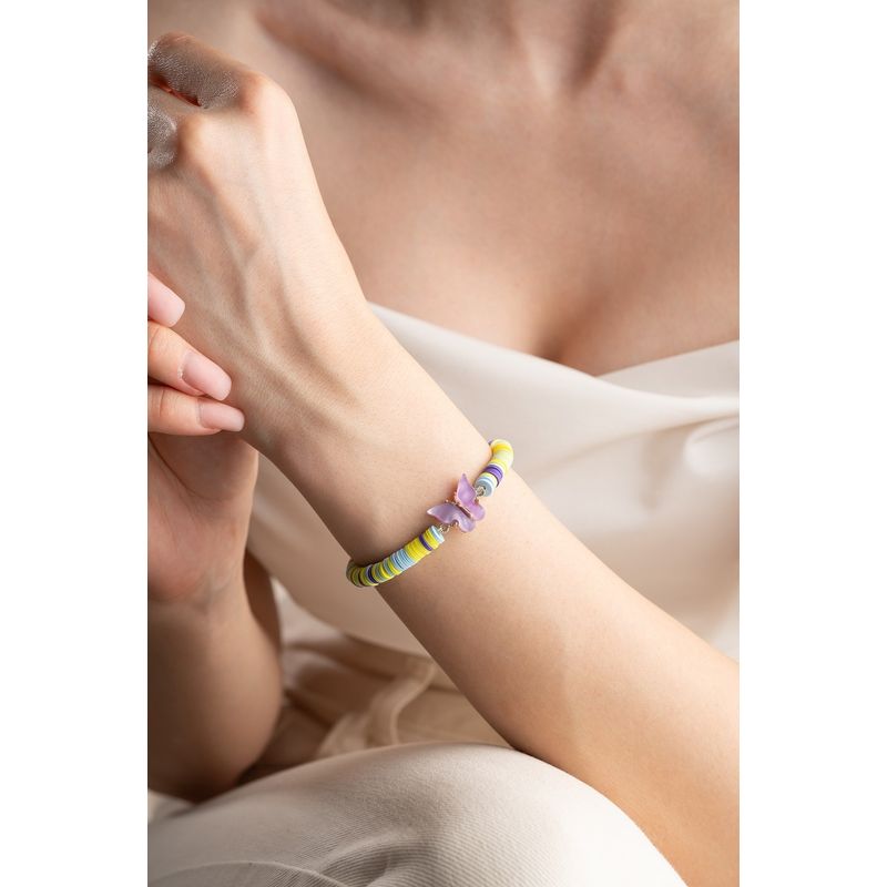 Fashion, accesorii si bijuterii - Femei - Bijuterii femei - Bratari femei - Brățară Heliophilia, alamă, multicolor, 911VRN1105 - Infinity.ro