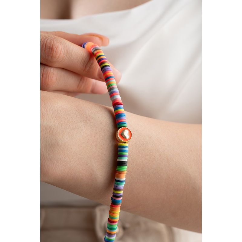 Fashion, accesorii si bijuterii - Femei - Bijuterii femei - Bratari femei - Brățară Heliophilia, alamă, multicolor, 911VRN1101 - Infinity.ro