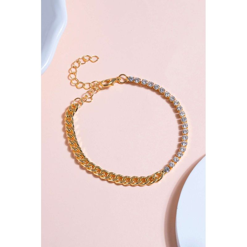 Fashion, accesorii si bijuterii - Femei - Bijuterii femei - Bratari femei - Brățară metal Heliophilia, metal, auriu, 410ELK1776 - Infinity.ro
