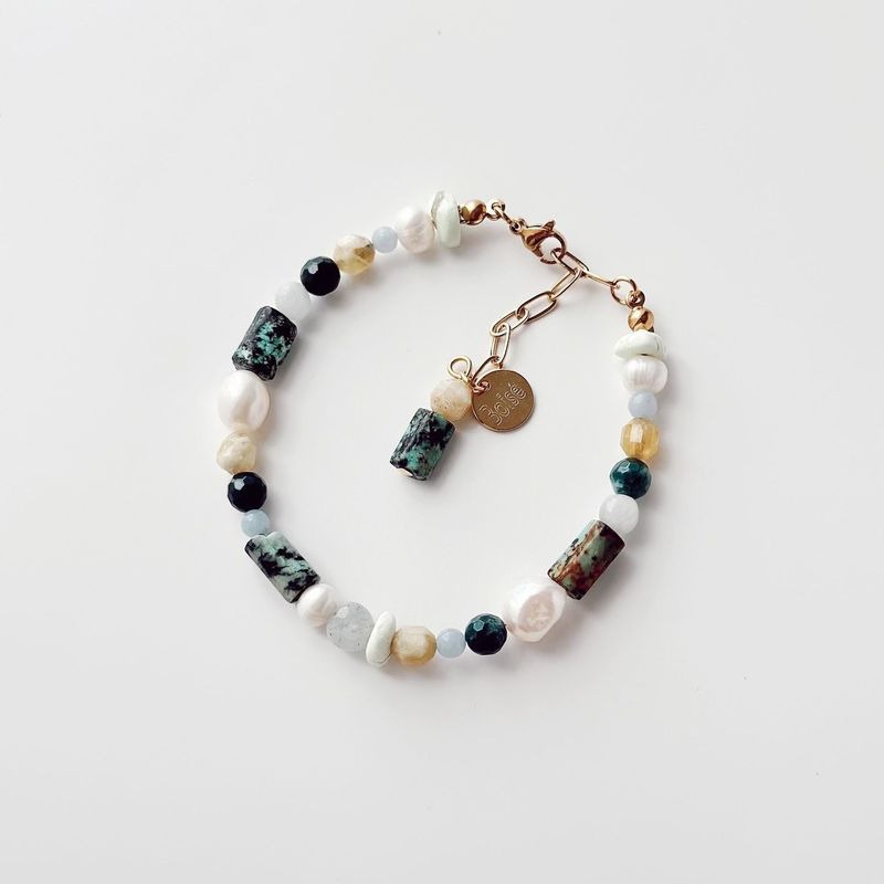 Fashion, accesorii si bijuterii - Femei - Bijuterii femei - Bratari femei - Brățară oțel Heliophilia, oțel inoxidabil, 17 cm, multicolor, 333ORN1187 - Infinity.ro